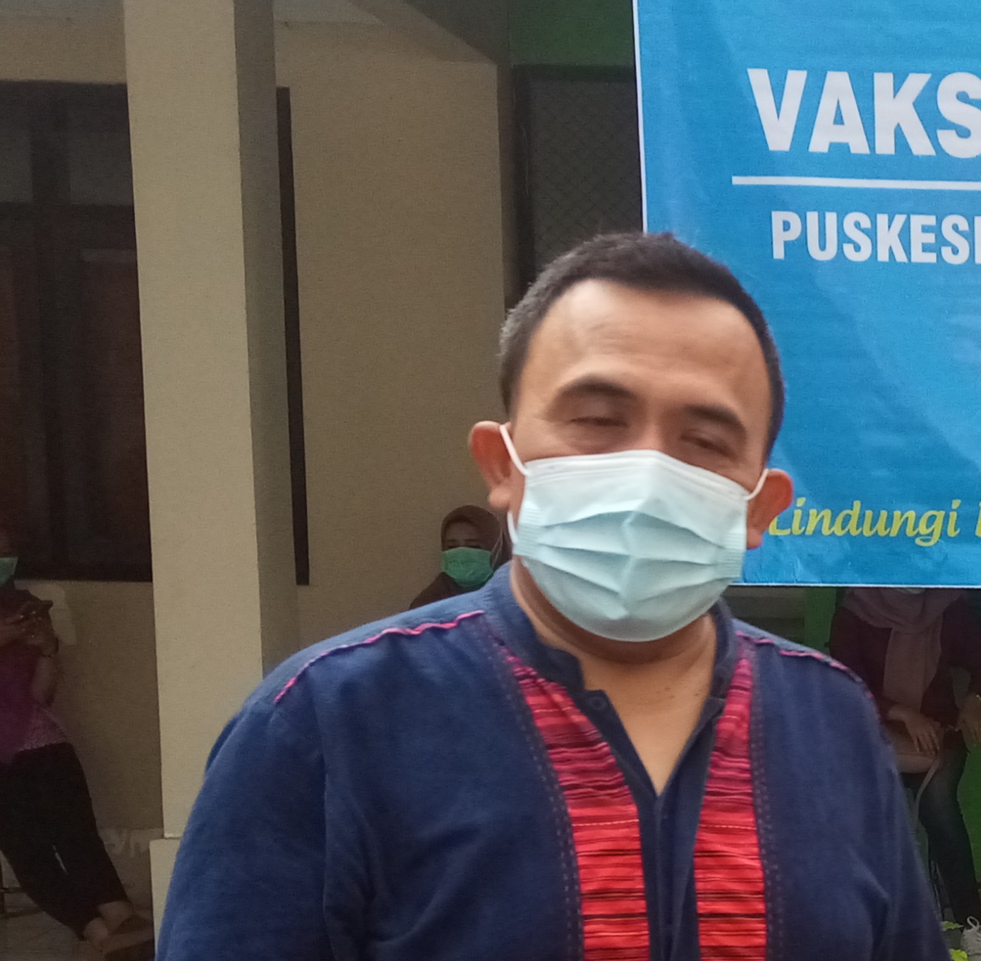 Kepala Puskesmas Panarukan. dr. H. Imam Hariyono 