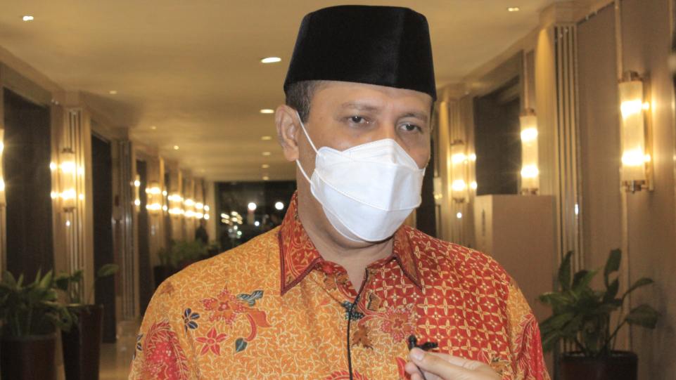 Komjen Boy Rafli saat hadiri Malam Anugerah Padang Tv Award 2021, Jumat 26 Maret 2021 di Padang. (Dok. Istimewa)