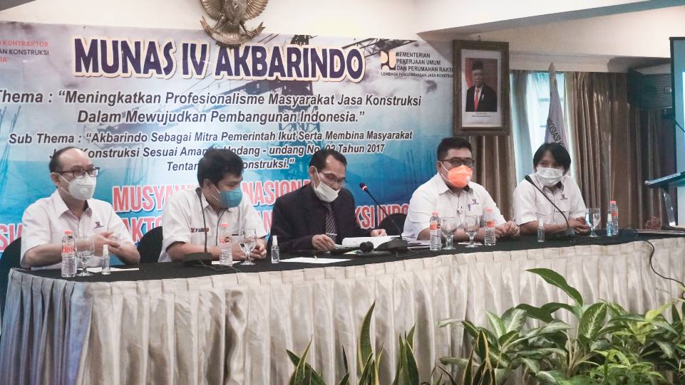 Suasana Munas IV Akbarindo pada Kamis, 8 April 2021 di Hotel Ambhara, Jakarta. (Dok. Istimewa)