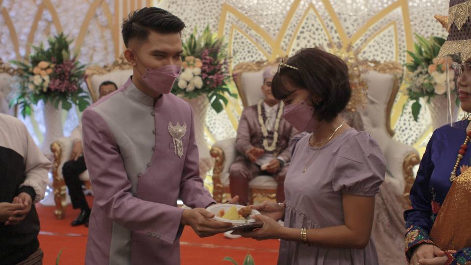 Uda Fe saat meluncurkan UF Enterprise - Decoration and Wedding Organizer pada Sabtu, 12 Juni 2021 di Jakarta. (Dok. Istimewa)