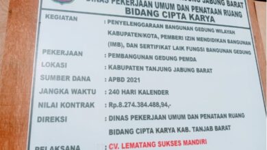 Papan Kerja Kontraktor