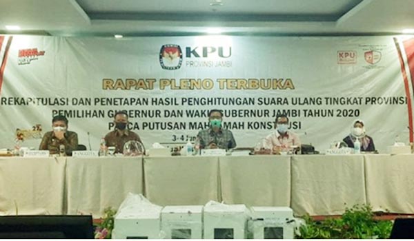 KPU Jambi, ketika menghitung SPU