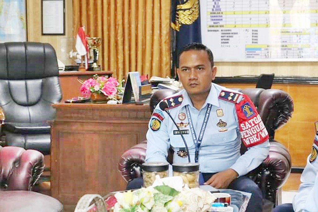 Kepala Lapas Kelas IIA Banyuwangi, Wahyu Indarto