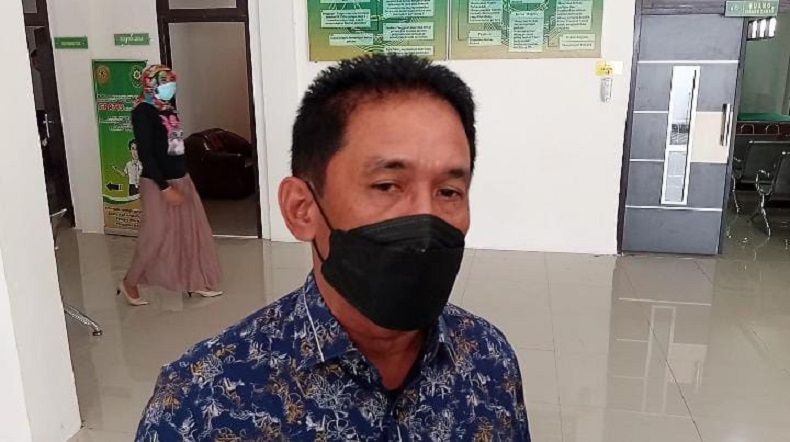 Terdakwa Samsu Rizal