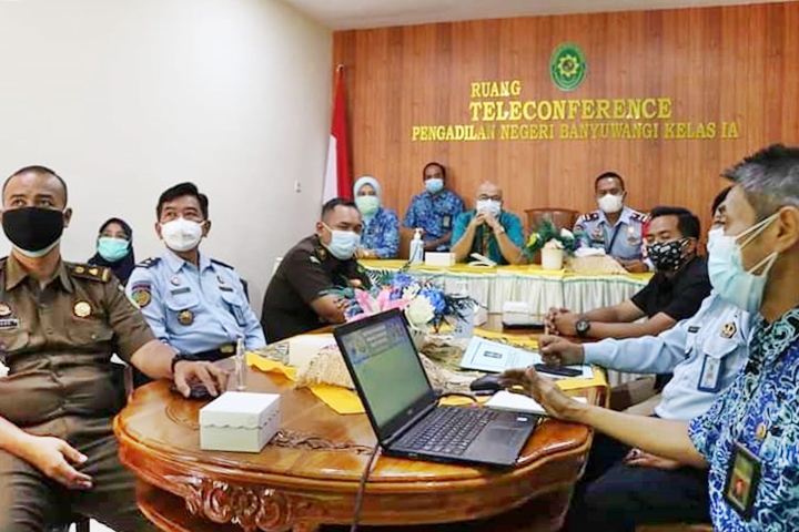 Rakor Pembentukan Aplikasi Sistem Peradilan Pidana Terpadu Banyuwangi