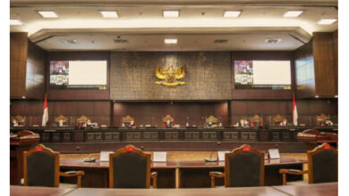 Sidang putusan Penyidik Pegawai Negri Sipil di Mahkamah Konstitusi. Foto- Humas- MK