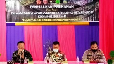 Penyuluhan Perikanan TMMD Ke 111 Selayar