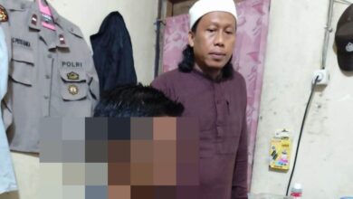Kondisi Babak Belur Seorang Siswa SMA Melapor Ke Polsek Pasimasunggu