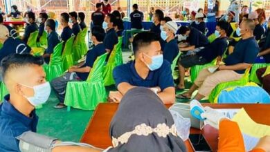 Pelaksanaan vaksinasi tahap satu kepada WBP Lapas Labuhan Ruku