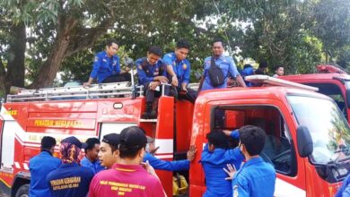 Petugas Damkar Selayar Serbu Markasnya Protes Anggaran Pos Belum Cair