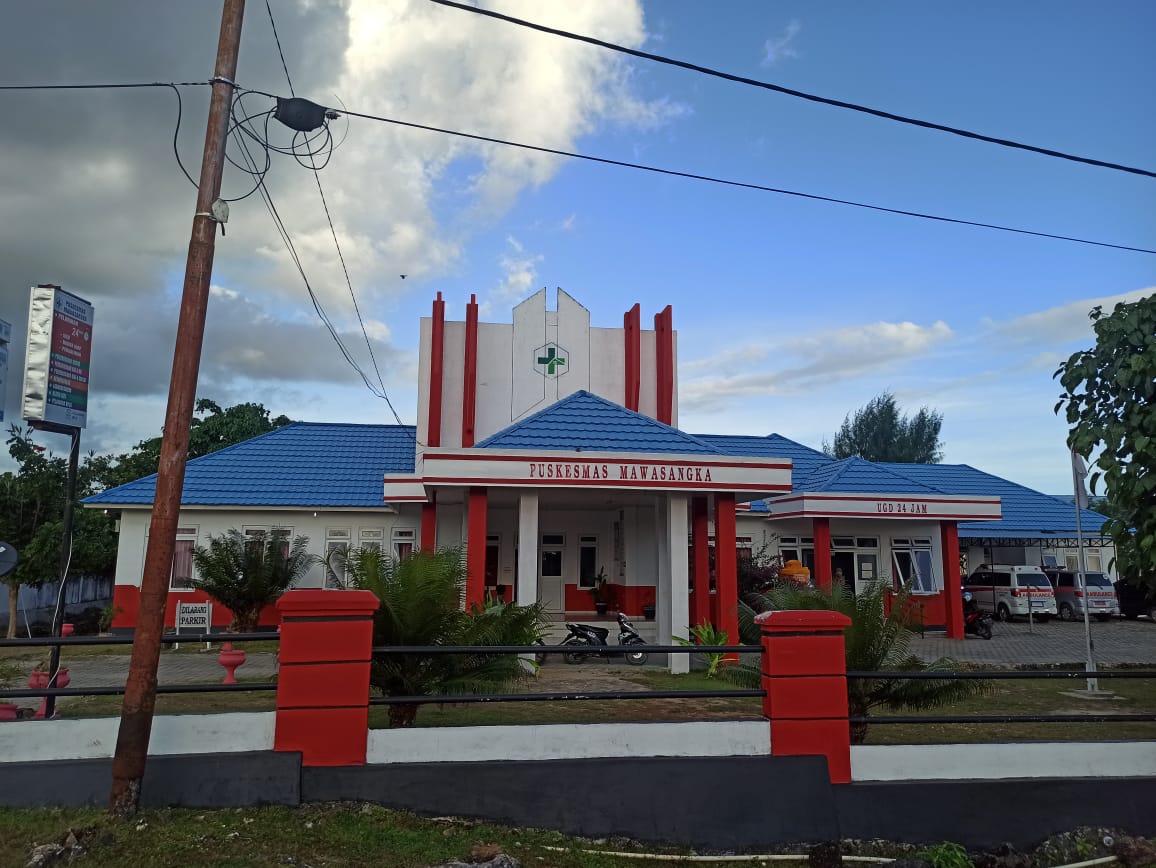 Puskesmas Mawasangka. Foto: Arwin
