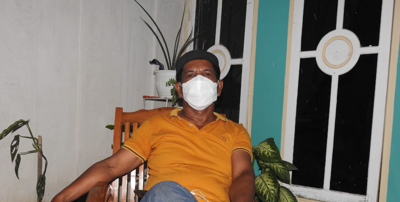 Pimpinan CV Barakati Jaya, Hasan Bagenda. (Foto Arwin)