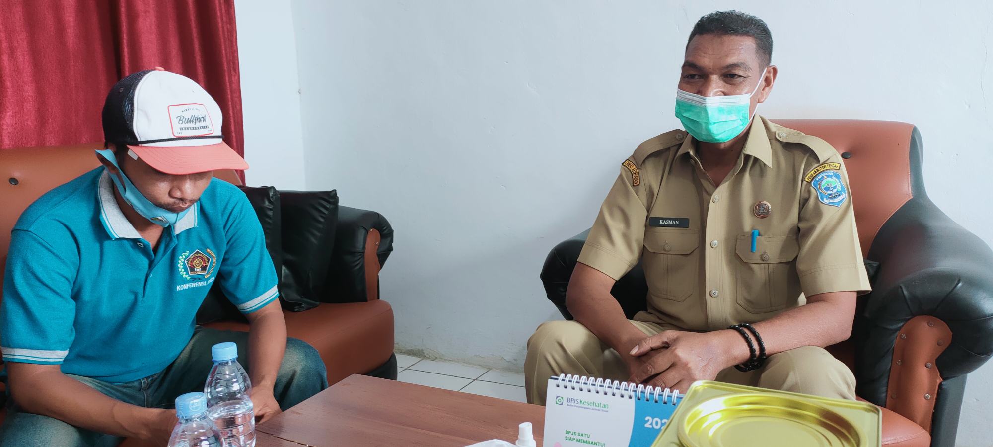 Kadis Kesehatan Buteng, Kasman saat di temui sejumlah awak media, salah satunya beritanasional.id, Arwin. Foto : Istimewa