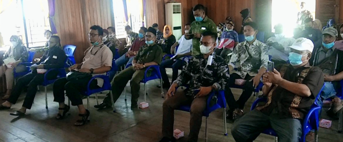 Peserta sosialisai yang berasal dari pihak Desa, Kelurahan, BPD dan LPM se-Kecamatan Tanjung Tiram dan Nibung Hangus
