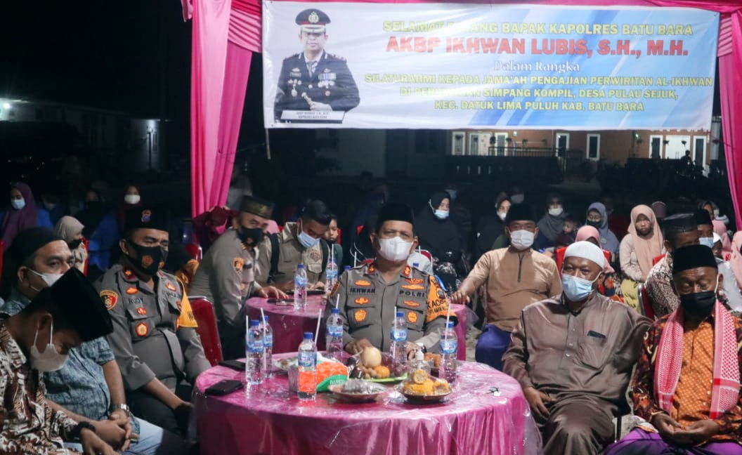 Silahturahmi kepada jama'ah pengajian dan tokoh agama, tokoh pemuda dan masyarakat di perwiritan AL-IKHWAN