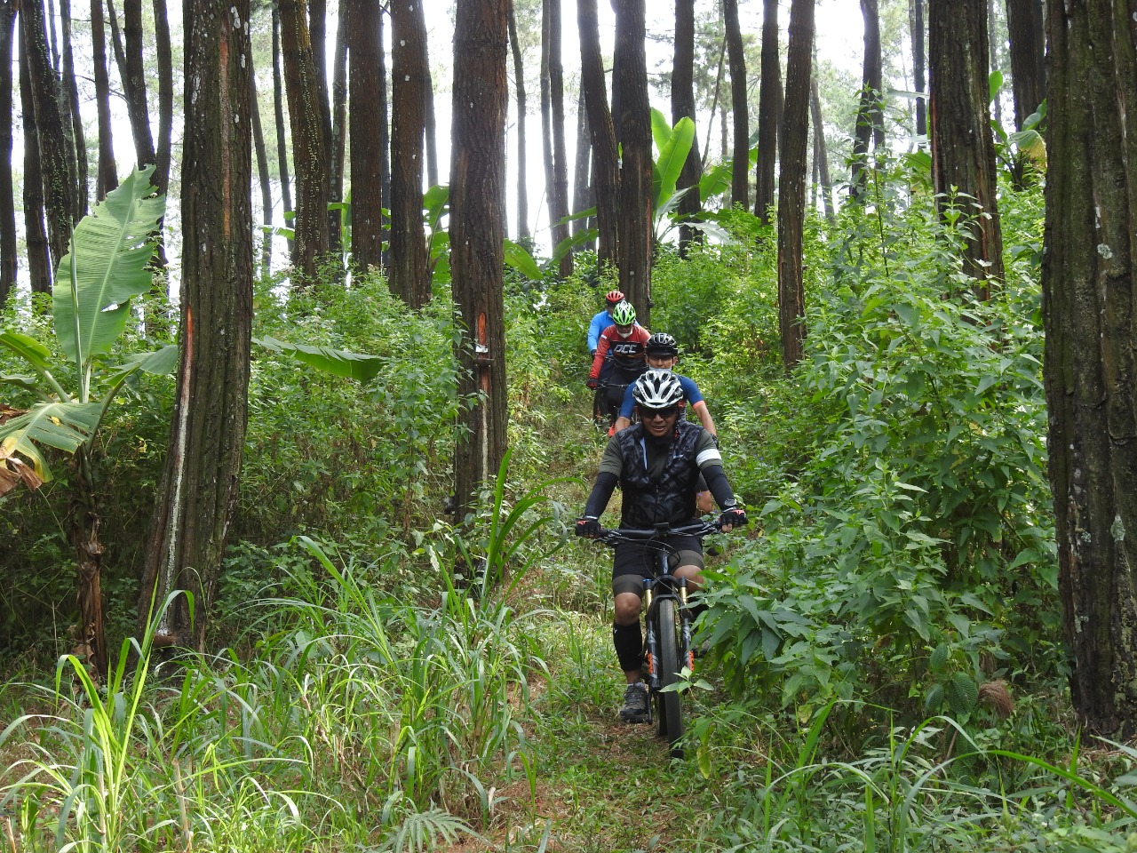 Track Gowes Bersama Pangdam
