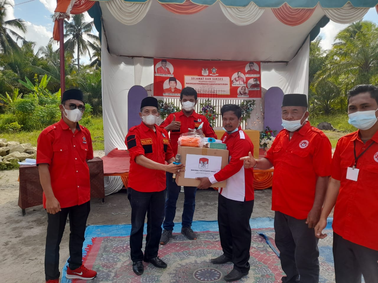 Ahmad Munawir resmi dilantik sebagai Ketua Fokusmaker Kabupaten Batubara.