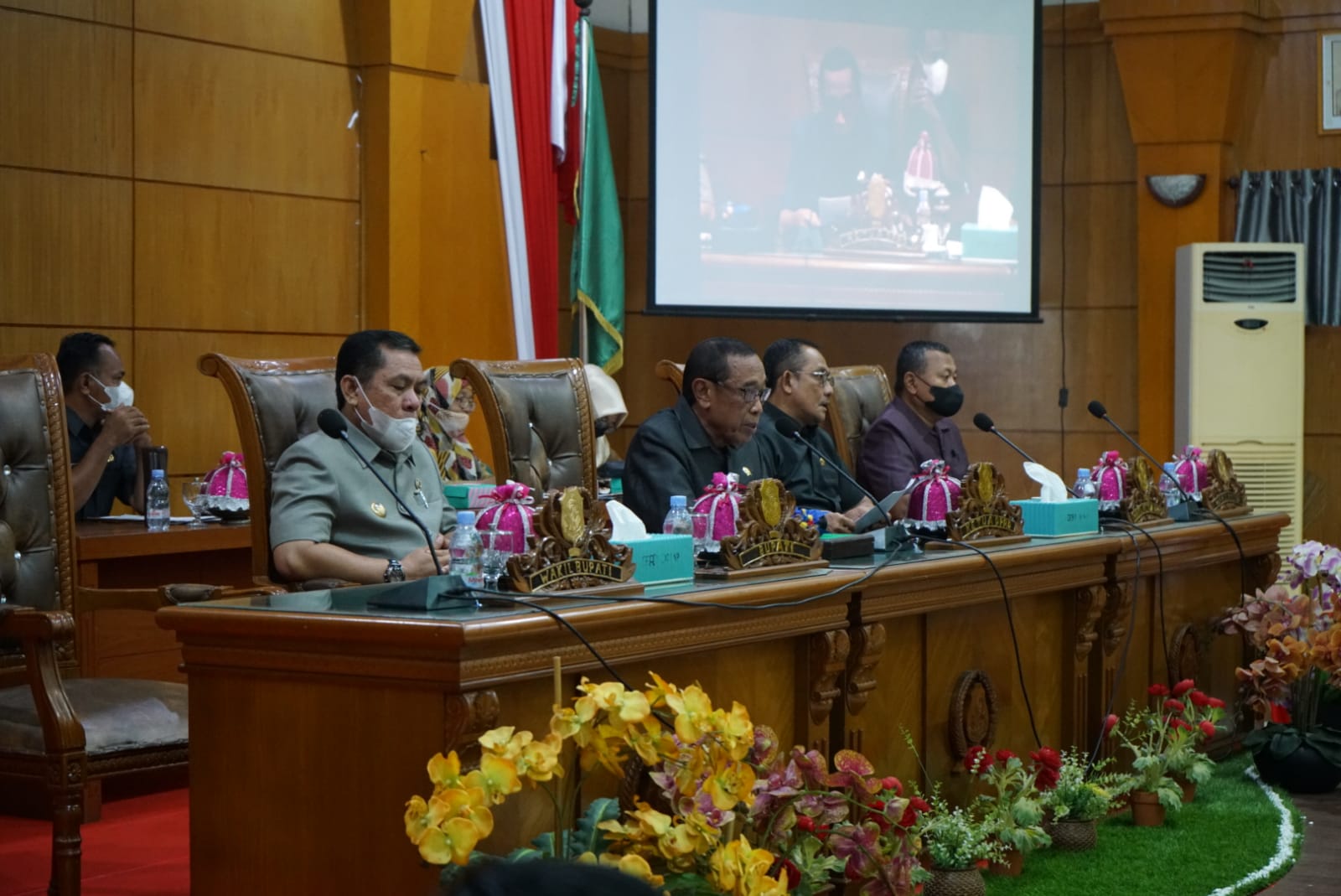 Rapat Paripurna Penyerahan Ranperda Oleh Pemkab Sidrap