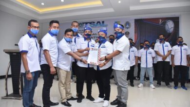 Pengurus AFKAB Batubara Priodesasi 2021-2025 yang baru dilantik di Aula Hotel Singapur Land Kecamatan Sei Balai. (Doc; FTR-01)
