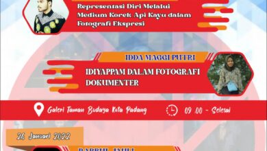 Flayer Pameran Tugas Akhir Empat Mahasiswa ISI Padang Panjang. (Dok. Istimewa)