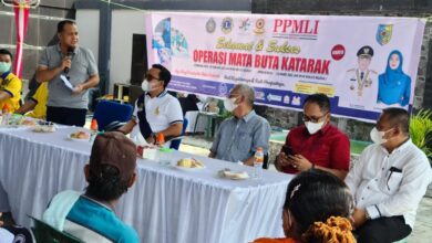 Bupati Batubara Ir. Zahir saat memberikan pengarahan pada Kegiatan Screening Operasi Katarak di RS. Sapta Medica. (Doc: FTR/01)