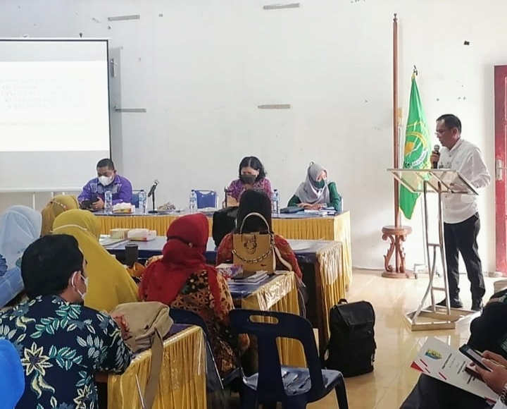 Sosialisasi Perda No.11 Tahun 2021 Tentang Penyelenggaraan Kearsipan dilingkungan Pemerintah Kabupaten Batubara yang dibuka oleh Bupati diwakili Asisten I Rusiyan Heri.
