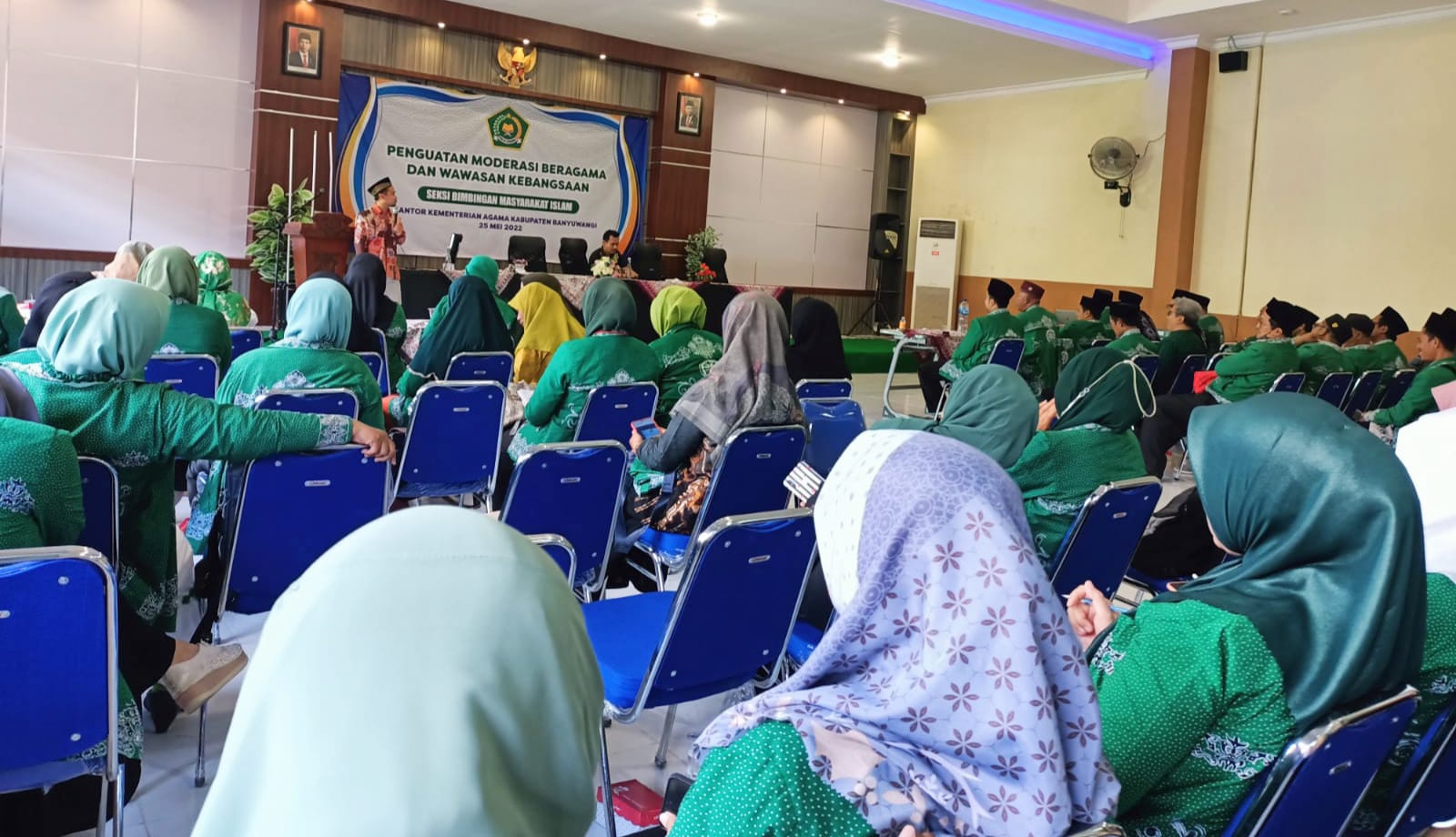 Para peserta dari ubsur penyuluh dan KUA se Banyuwangi
