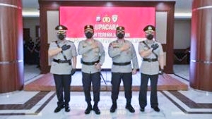 Prosesi sertijab Kapolresta Banyuwangi di Polda Jatim 