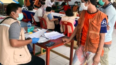 Pelaksanaan deteksi dini Penyakit TBC di Lapas Kelas IIA Lahun Ruku oleh Balai Teknik Kesehatan Lingkungan - Pengendalian Penyakit (BTKL-PP) Klas I Medan bekerja sama dengan Dinas Kesehatan P2KB Kabupaten Batubara.