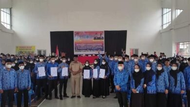 Pelantikan CPNS lingkup Pemda Buteng