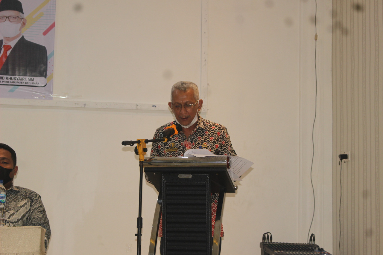 Kepala Dinas Kesehatan P2KB Kabupaten Batubaradrg. Wahid Khusyairi, MM