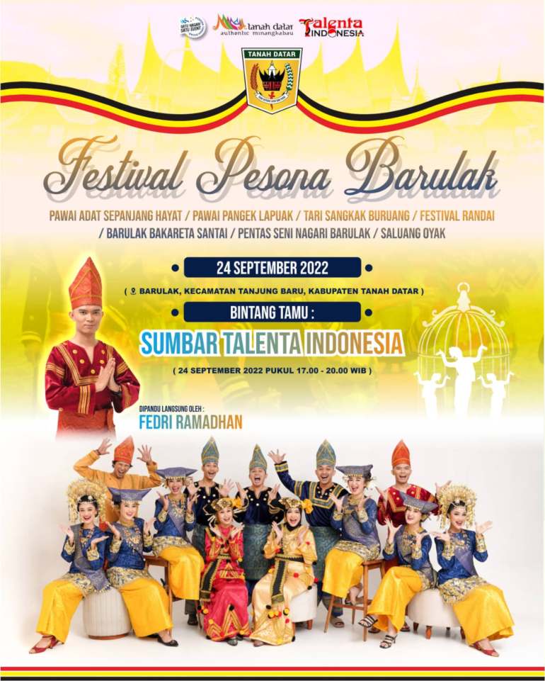  Flayer Festival Pesona Barulak 2022. (Dok. Istimewa)