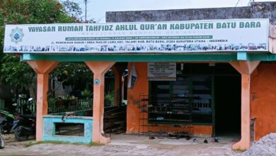 Yayasan Rumah Tahfidz Ahlul Qur'an (YRTAQ) di Desa Masjid Lama Kecamatan Talawi Kabupaten Batubara. (Doc; Ist)