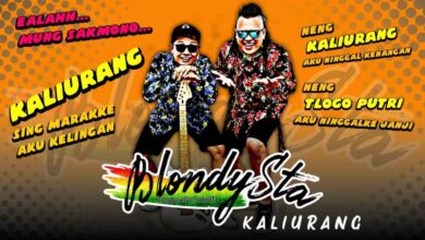 Flayer lagu Kaliurang dari grup band BlondySta. (Dok. PFR)