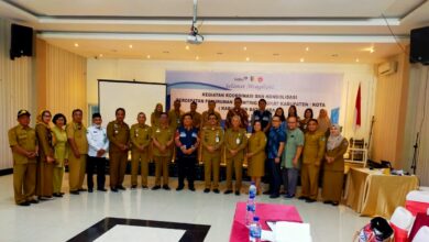 Lintas sektor penangan Stunting di Kabupaten Batubara usai Rapat Kordinasi dan Konsolidasi Percepatan Penurunan Stunting di Aula Singapur Land. (Ist)