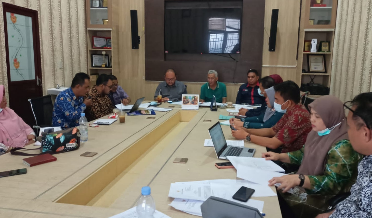 Pelaporan kasus Gangguan Gagal Ginjal Akut Progresif Atipikal ( GaGGPA) di Kabupaten Batubara oleh Dinas Kesehatan P2KB bersama RSUD Batubara. (Ist)